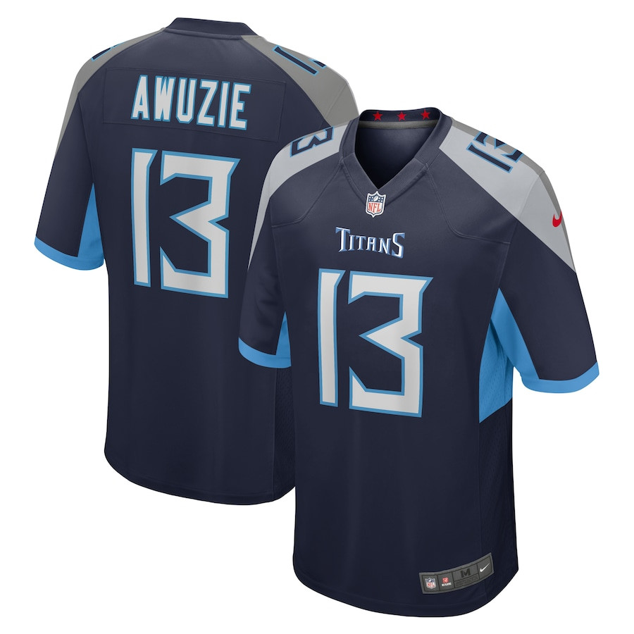 Chidobe Awuzie 13 Tennessee Titans Game Men Jersey - Navy JS2756 nicesnker