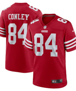 Chris Conley 84 San Francisco 49ers Game Men Jersey - Scarlet JS5349 nicesnker