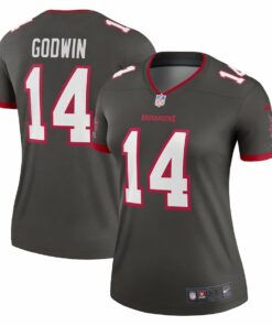 Chris Godwin 14 Tampa Bay Buccaneers Women Alternate Legend Jersey - Pewter JS9546 nicesnker