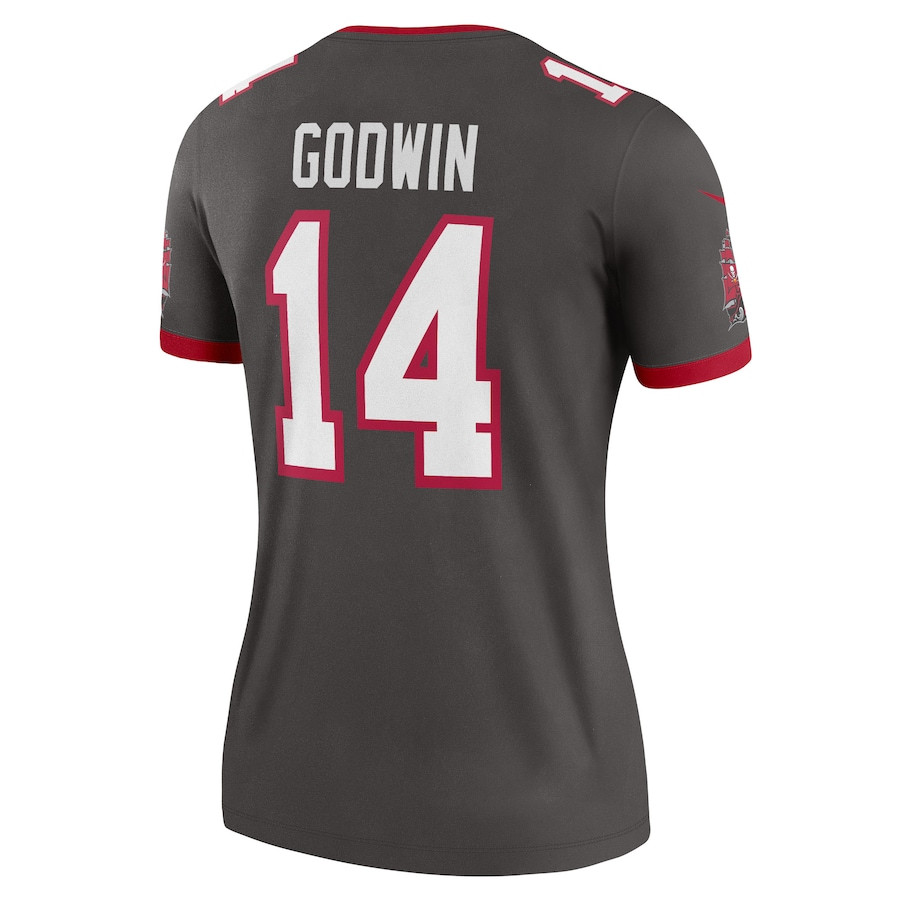 Chris Godwin 14 Tampa Bay Buccaneers Women Alternate Legend Jersey - Pewter JS9546 nicesnker - Image 3