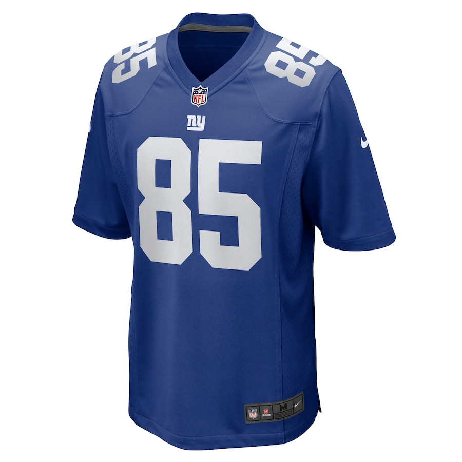 Chris Manhertz 85 New York Giants Team Game Men Jersey - Royal JS4394 nicesnker - Image 2