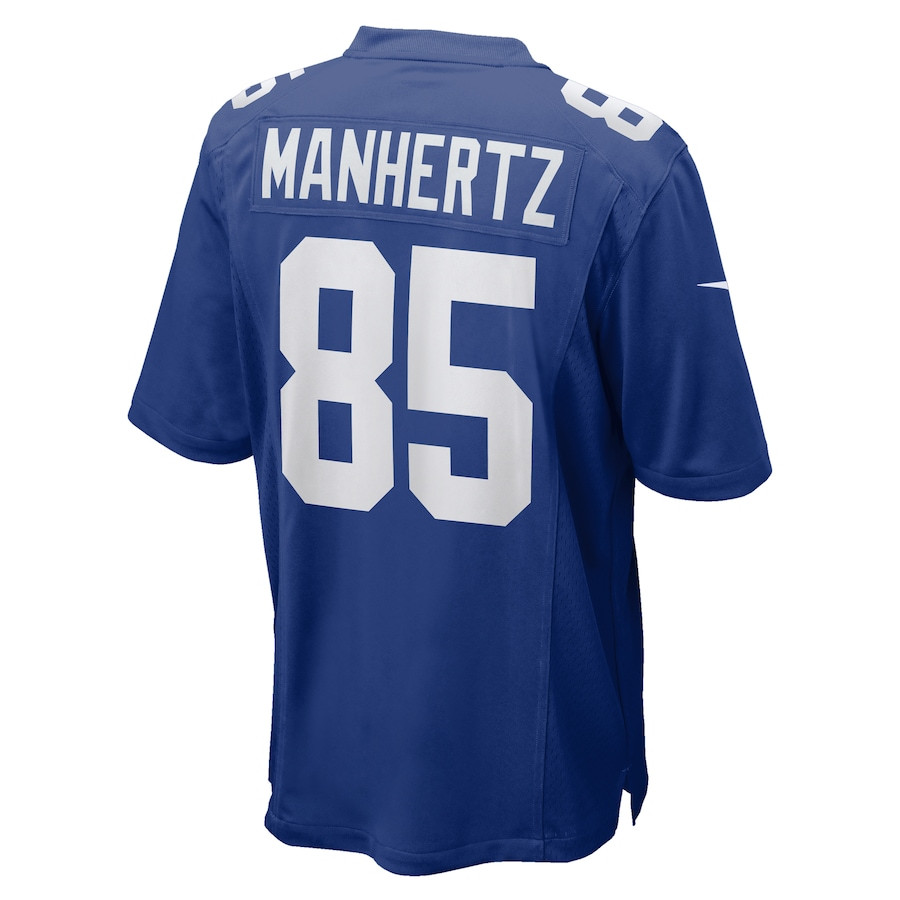 Chris Manhertz 85 New York Giants Team Game Men Jersey - Royal JS4394 nicesnker - Image 3