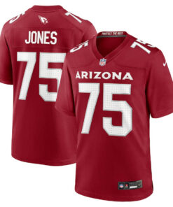 Christian Jones 75 Arizona Cardinals Team Game Men Jersey - Cardinal JS3405 nicesnker