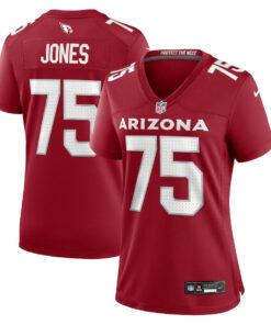 Christian Jones 75 Arizona Cardinals Women's Game Jersey - Cardinal JS5044 nicesnker