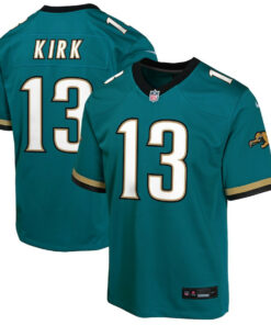 Christian Kirk 13 Jacksonville Jaguars Prowler Throwback Player Game YOUTH Jersey - Teal JS7087 nicesnker