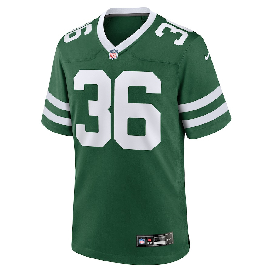 Chuck Clark 36 New York Jets Team Game Men Jersey - Legacy Green JS4167 nicesnker - Image 2