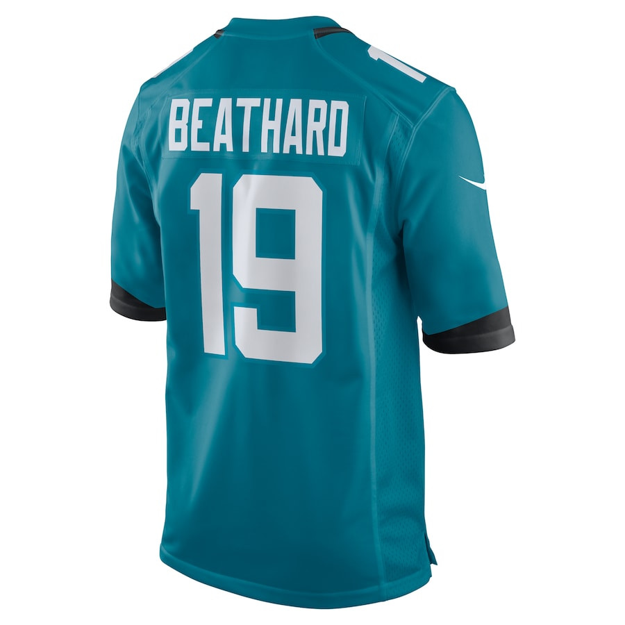 C.J. Beathard 19 Jacksonville Jaguars Team Game Men Jersey - Teal JS1116 nicesnker - Image 3