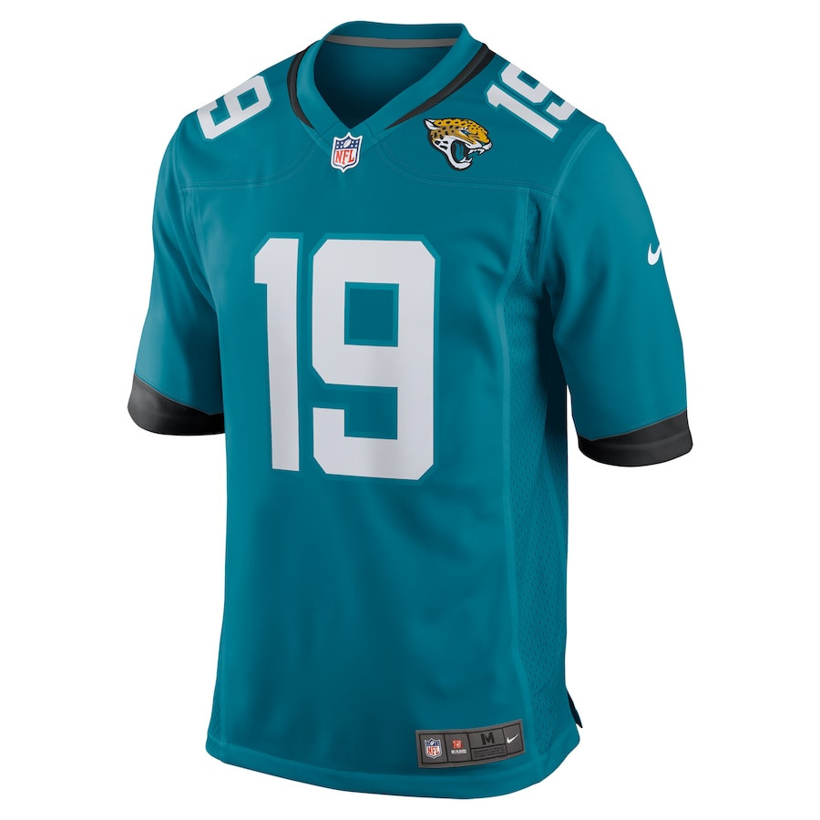 C.J. Beathard 19 Jacksonville Jaguars Team Game Men Jersey - Teal JS1116 nicesnker - Image 2