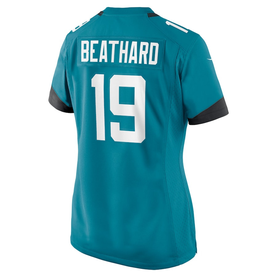 C.J. Beathard 19 Jacksonville Jaguars Women's Game Jersey - Teal JS7599 nicesnker - Image 3