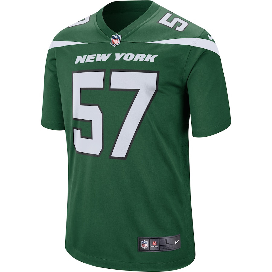 C.J. Mosley 57 New York Jets Men Game Jersey - Gotham Green JS7733 nicesnker - Image 2