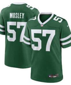 C.J. Mosley 57 New York Jets Team Game Men Jersey - Legacy Green JS9579 nicesnker