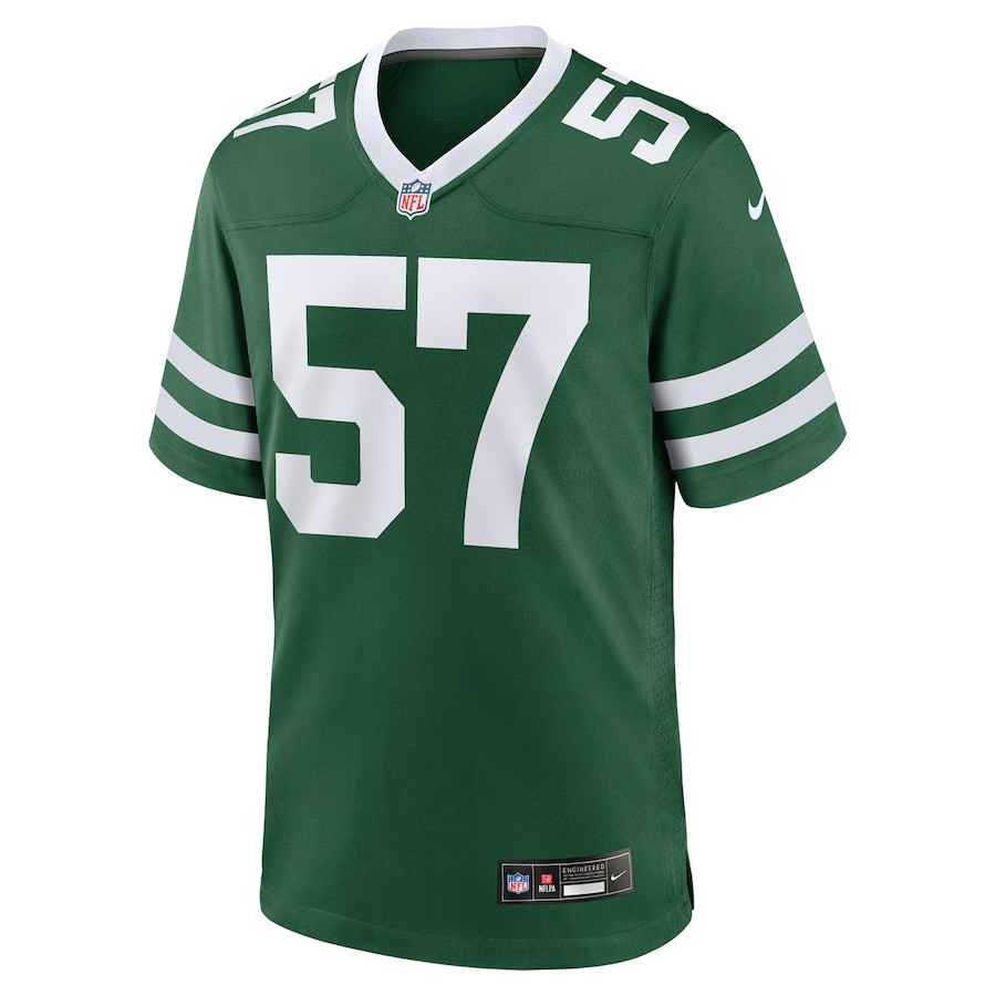 C.J. Mosley 57 New York Jets Team Game Men Jersey - Legacy Green JS9579 nicesnker - Image 2