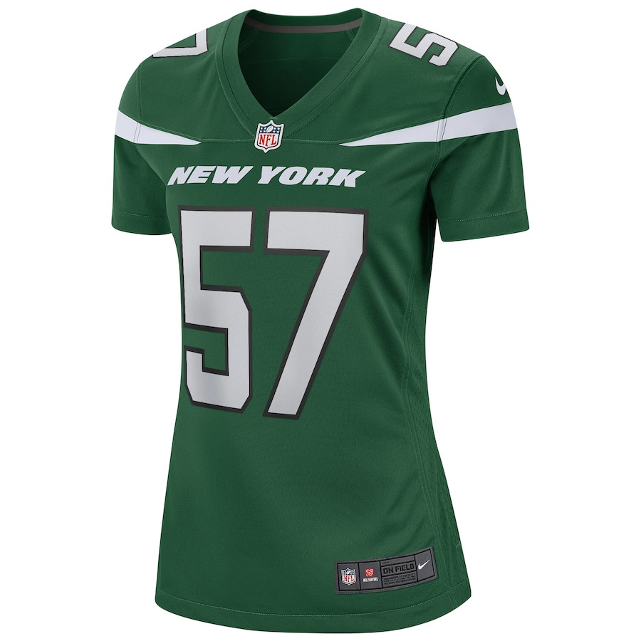 C.J. Mosley 57 New York Jets Women Jersey - Green JS1697 nicesnker - Image 2