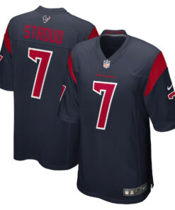 C.J. Stroud 7 Houston Texans Alternate Game Men Jersey - Navy JS1295 nicesnker
