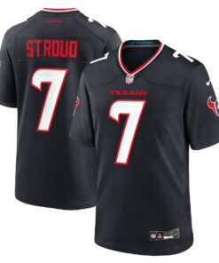 C.J. Stroud 7 Houston Texans Game Jersey - Men, Navy JS7981 nicesnker