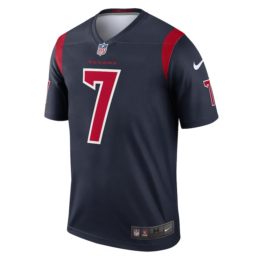 C.J. Stroud 7 Houston Texans Legend Men Jersey - Navy JS3698 nicesnker - Image 2