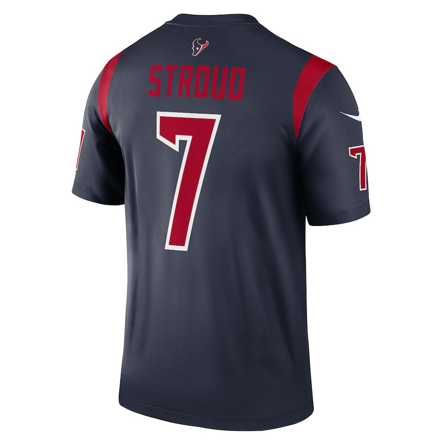 C.J. Stroud 7 Houston Texans Legend Men Jersey - Navy JS3698 nicesnker - Image 3
