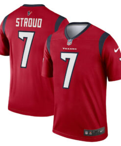 C.J. Stroud 7 Houston Texans Legend Men Jersey - Red JS4467 nicesnker