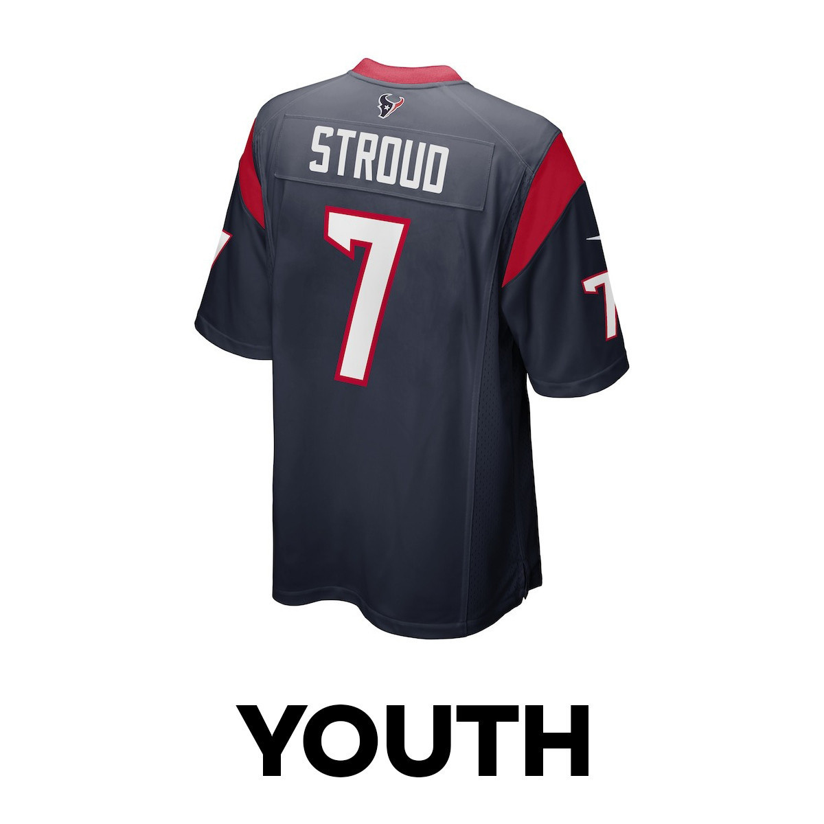 C.J. Stroud 7 Houston Texans The Gunslinger Game YOUTH Jersey - Navy JS4513 nicesnker - Image 3