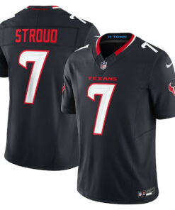 C.J. Stroud 7 Houston Texans Vapor F.U.S.E. Limited Jersey - Men, Navy JS6991 nicesnker