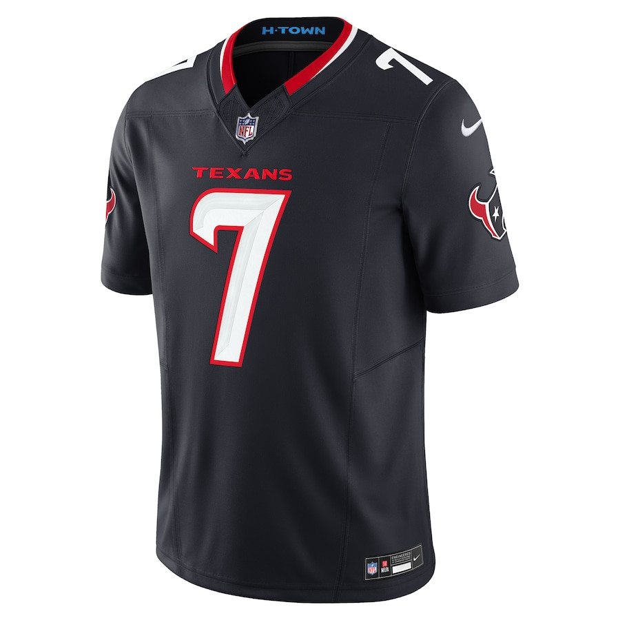 C.J. Stroud 7 Houston Texans Vapor F.U.S.E. Limited Jersey - Men, Navy JS6991 nicesnker - Image 2
