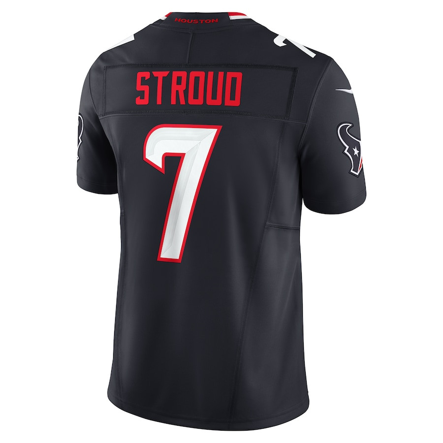 C.J. Stroud 7 Houston Texans Vapor F.U.S.E. Limited Jersey - Men, Navy JS6991 nicesnker - Image 3