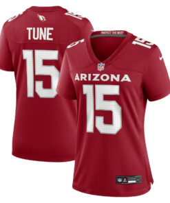 Clayton Tune 15 Arizona Cardinals Game Women Jersey - Cardinal JS6581 nicesnker