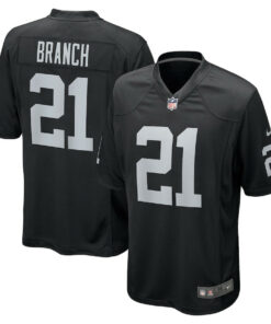 Cliff Branch 21 Las Vegas Raiders Men Retired Game Jersey - Black JS2522 nicesnker