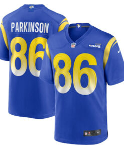 Colby Parkinson 86 Los Angeles Rams Game Men Jersey - Royal JS4288 nicesnker