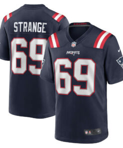 Cole Strange 69 New England Patriots Men Game Jersey - Navy JS5189 nicesnker