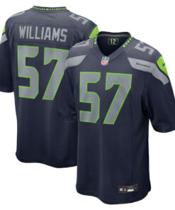 Connor Williams 57 Seattle Seahawks Game Men Jersey - College Navy JS3643 nicesnker