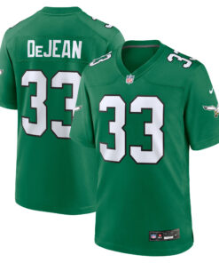 Cooper DeJean 33 Philadelphia Eagles Alternate Game Men Jersey - Kelly Green JS4632 nicesnker