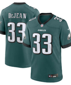 Cooper DeJean 33 Philadelphia Eagles Game Men Jersey - Green JS9364 nicesnker