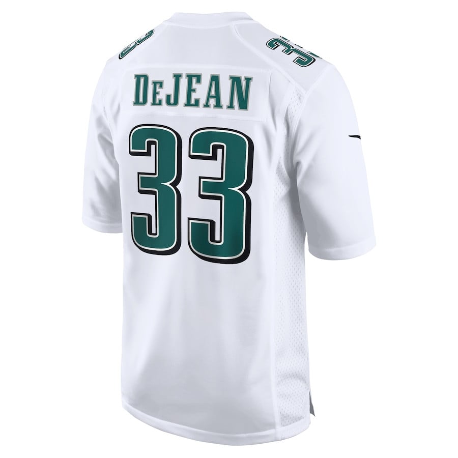 Cooper DeJean 33 Philadelphia Eagles Super Bowl LIX Fashion Game Jersey - Tundra White JS5344 nicesnker - Image 3