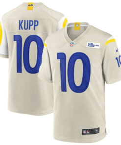 Cooper Kupp 10 Los Angeles Rams Men Game Jersey - Bone JS2959 nicesnker