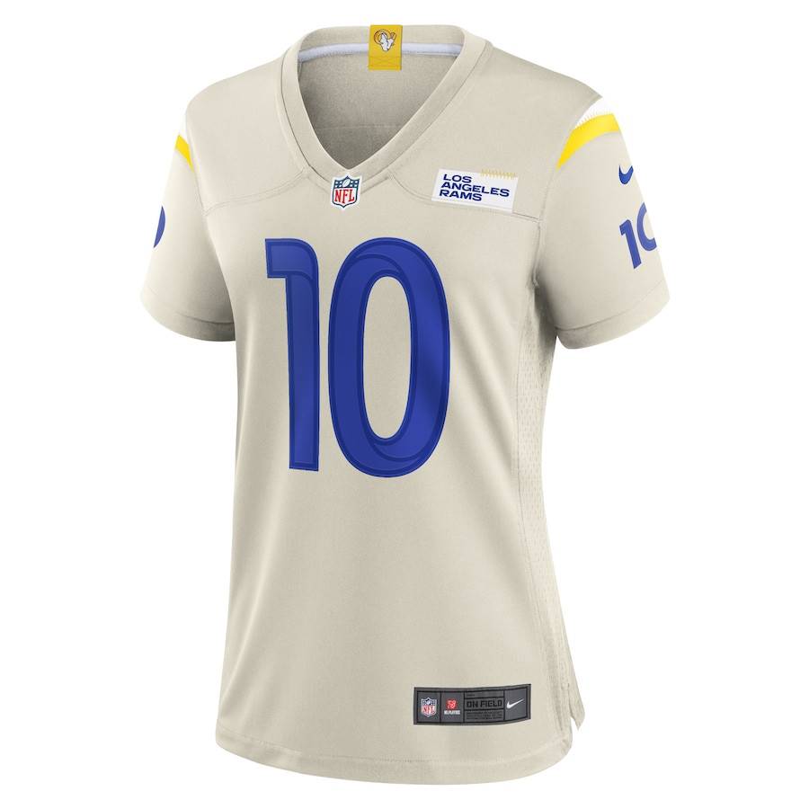 Cooper Kupp 10 Los Angeles Rams Women Game Jersey - Bone JS3284 nicesnker - Image 2