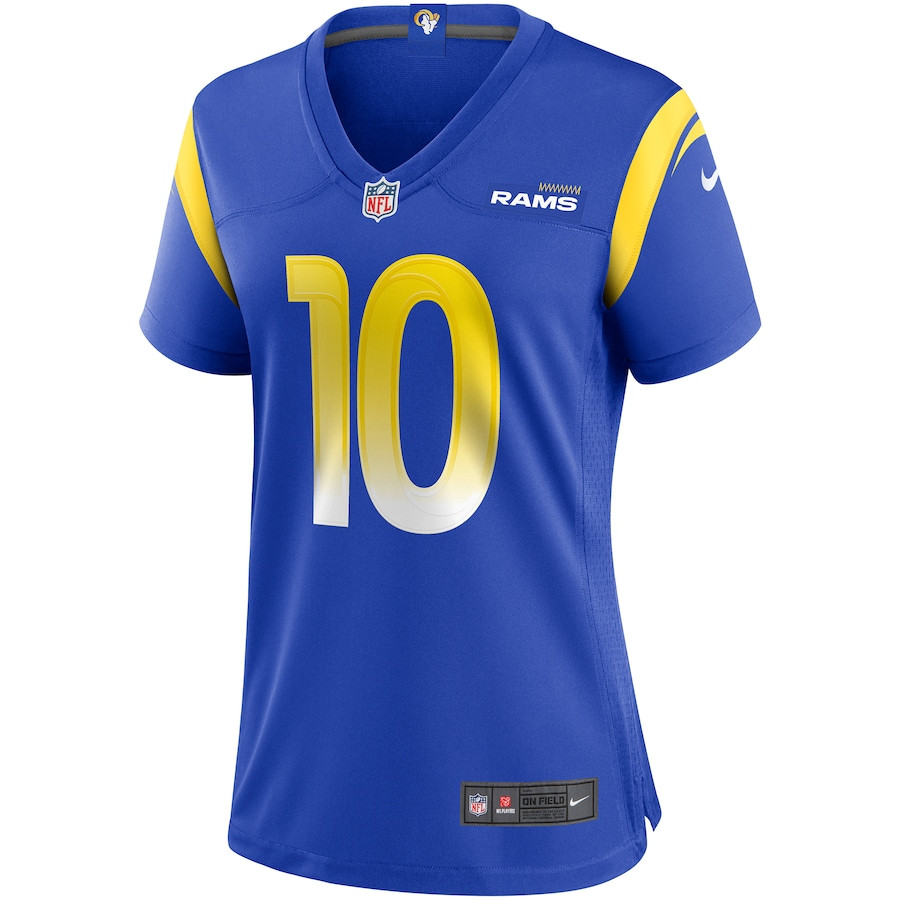 Cooper Kupp 10 Los Angeles Rams Women Jersey - Royal JS9878 nicesnker - Image 2
