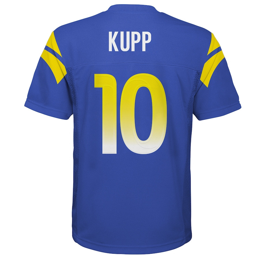 Cooper Kupp 10 Los Angeles Rams YOUTH Jersey - Royal JS9020 nicesnker - Image 3