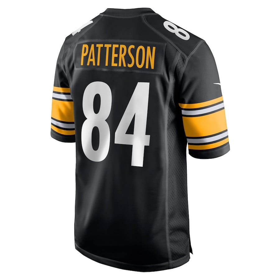 Cordarrelle Patterson 84 Pittsburgh Steelers Game Men Jersey - Black JS6028 nicesnker - Image 3