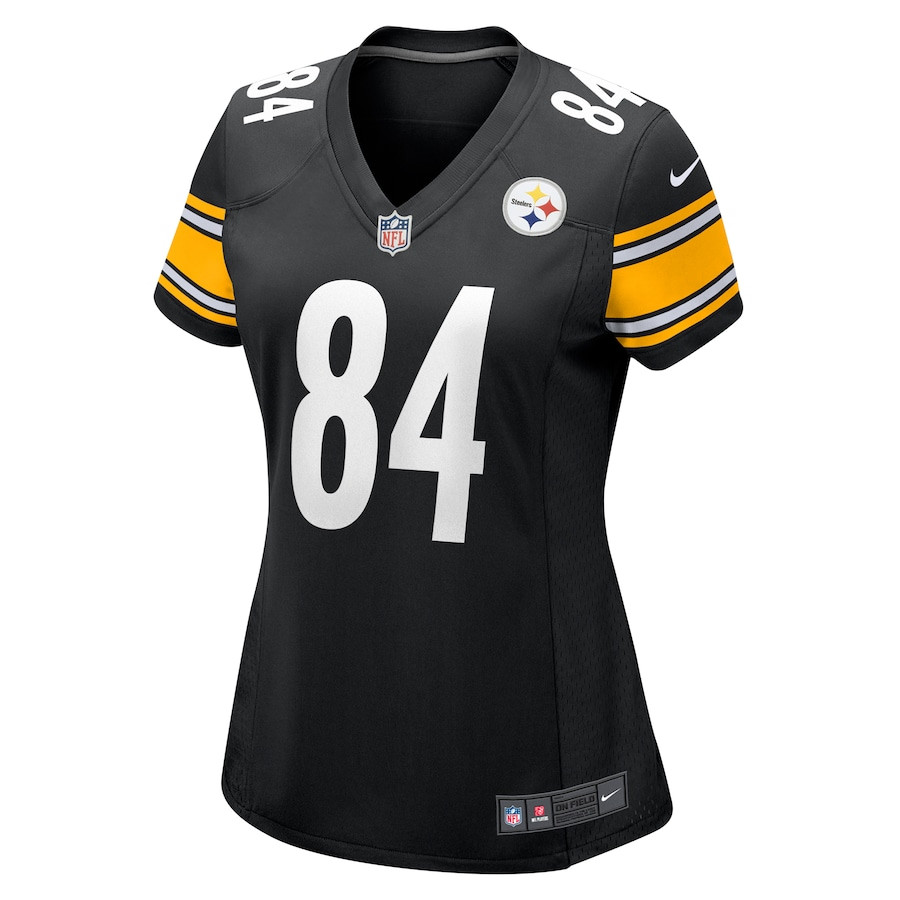 Cordarrelle Patterson 84 Pittsburgh Steelers Women's Game Jersey - Black JS3391 nicesnker - Image 2