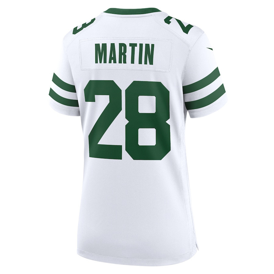 Curtis Martin 28 New York Jets Game Jersey Retired Player - Women, White JS8866 nicesnker - Image 3