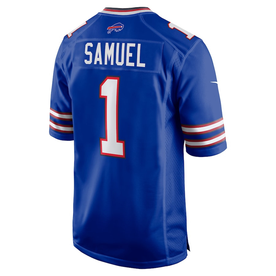 Curtis Samuel 1 Buffalo Bills Game Men Jersey - Royal JS9673 nicesnker - Image 3