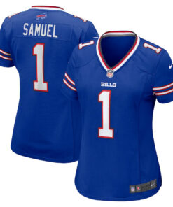 Curtis Samuel 1 Buffalo Bills Women's Game Jersey - Royal JS3555 nicesnker