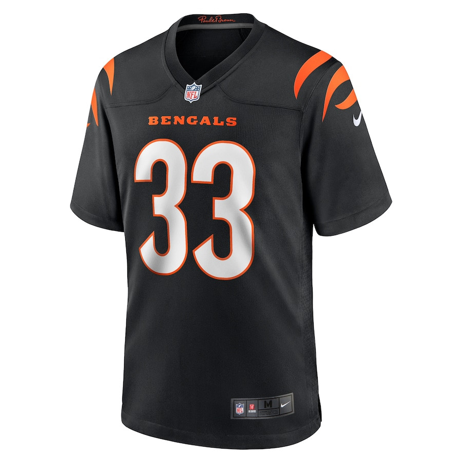 Daijahn Anthony 33 Cincinnati Bengals Game Men Jersey - Black JS9423 nicesnker - Image 2