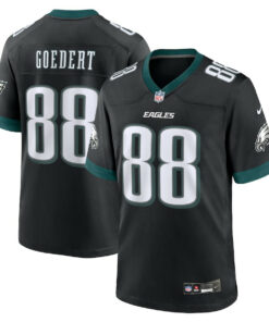 Dallas Goedert 88 Philadelphia Eagles Alternate Game Men Jersey - Black JS4741 nicesnker