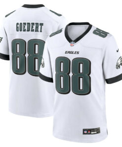 Dallas Goedert 88 Philadelphia Eagles Nike White Game Men Jersey - White JS8120 nicesnker