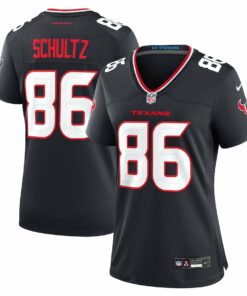 Dalton Schultz 86 Houston Texans Women's Team Game Jersey - Navy JS8916 nicesnker