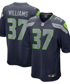 Damarion Williams 37 Seattle Seahawks Game Men Jersey - College Navy JS3430 nicesnker