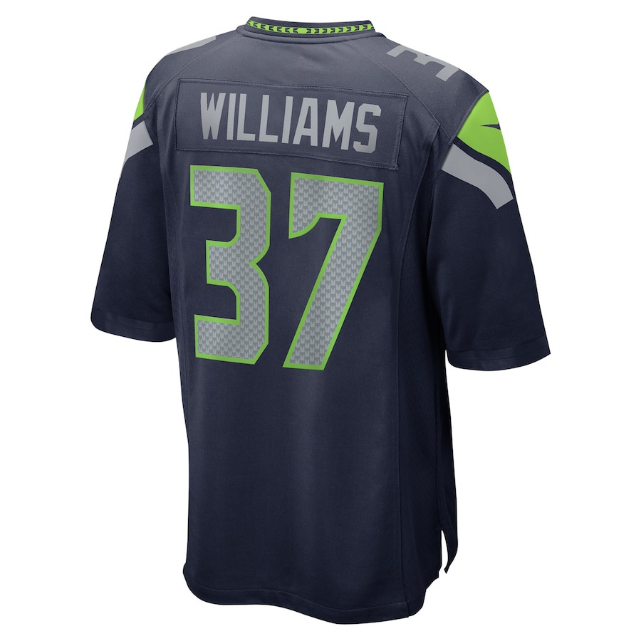 Damarion Williams 37 Seattle Seahawks Game Men Jersey - College Navy JS3430 nicesnker - Image 3