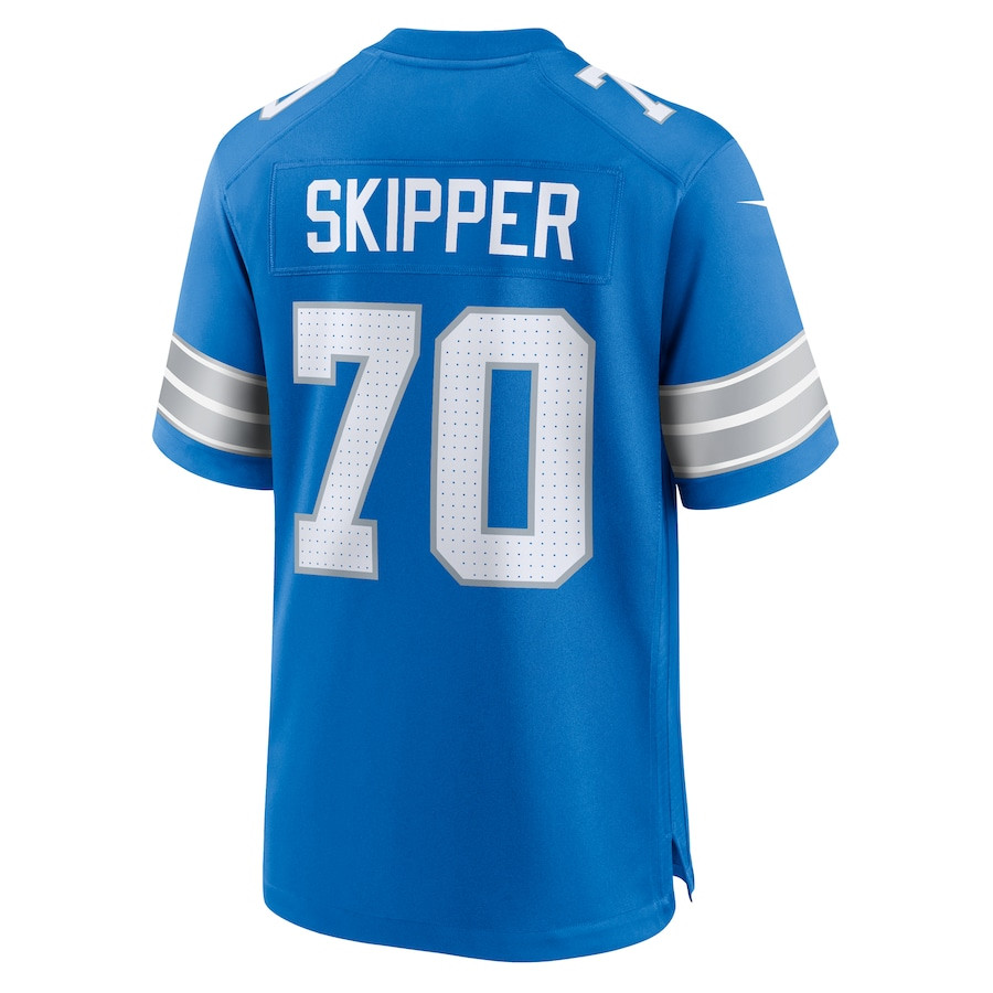 Dan Skipper 70 Detroit Lions Team Game Men Jersey - Blue JS9724 nicesnker - Image 3
